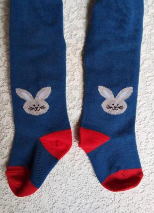 Колготы детские синие тм дюна3 фото