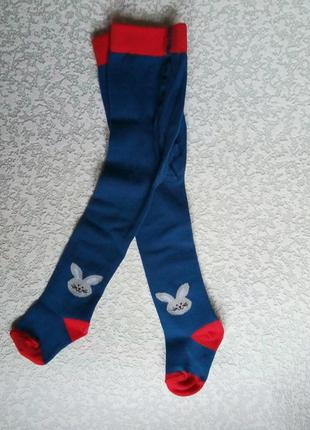 Колготы детские синие тм дюна