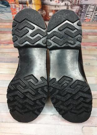 Кожаные ботинки берцы action wear footwear3 фото