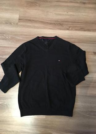 Чорні джемпер tommy hilfiger