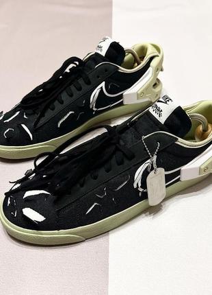 Нові оригінальні кросівки nike blazer 77 x acronym чоловічі в розмірах2 фото