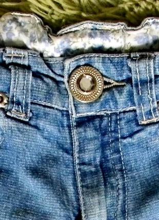 Стильные потертые джинсы 2-3 года4 фото
