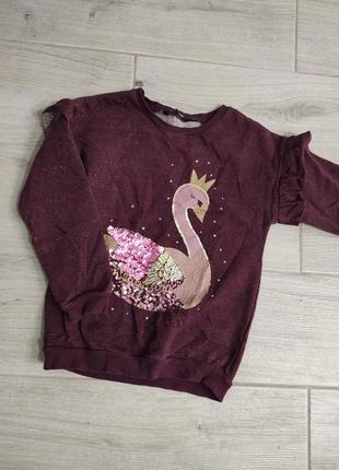 Гарна кофтина на дівчинку 7-8 років з люрексом