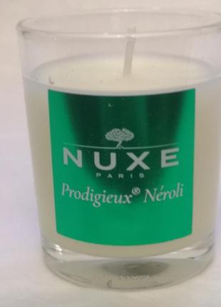 Nuxe huile prodigieuse neroli candle аромосвеча, 70 гр.2 фото