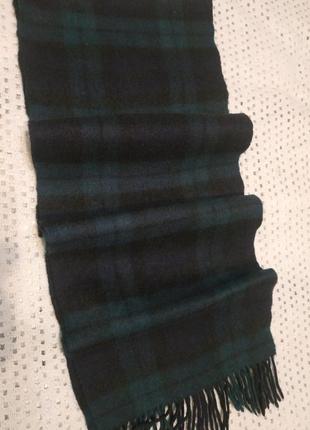 Шарф кашемировый в клетку scotland