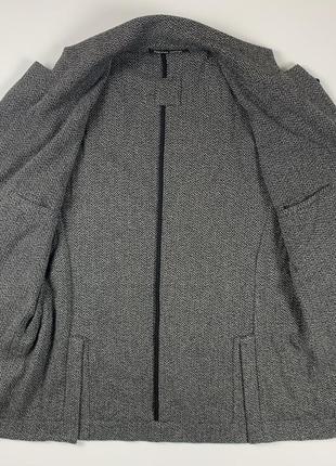 Hannes roether cotton blazer jacket дизайнерский блейзер5 фото