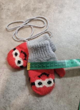 Рукавички тёплые зима