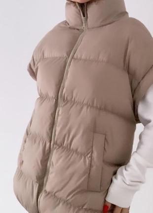 Теплый жилет в стиле marccain 2=3