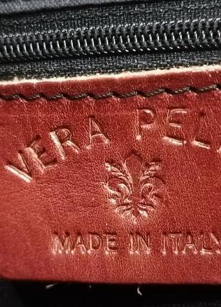 Кожаная сумка vepa pelle  италия10 фото