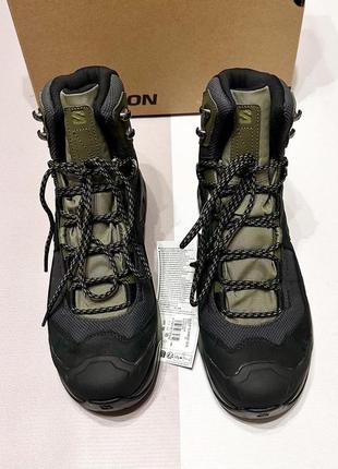 Зимние мужские военные ботинки salomon quesst pro element gore tex в размерах4 фото