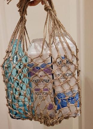 Авоська / плетеная сумка / handmade