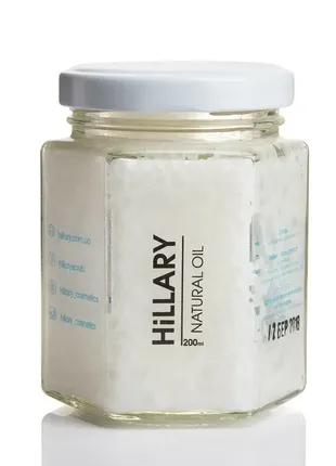 Нерафінована кокосова олія hillary virgin coconut oil, 200 мл2 фото