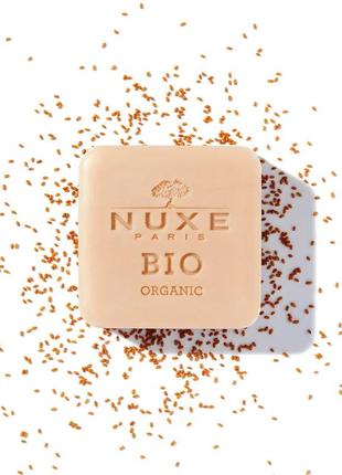Nuxe bio organic екстра делікатне поживне мило, 100 гр