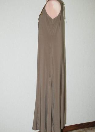 Платье сарафан трикотажный длинное3 фото
