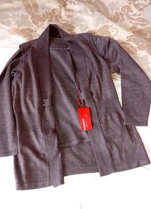 Комплект: жилет и джемпер кашемир, шерсть