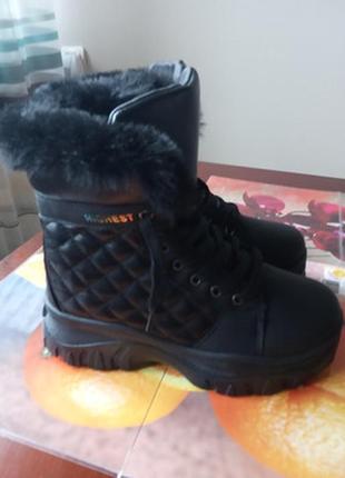 Новые ботинки зима 36 р