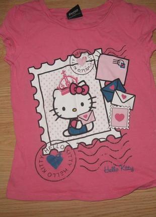 Футболка хело китти 5-6лет