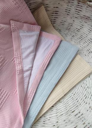 Дитячі пледи пелюшки з бавовни