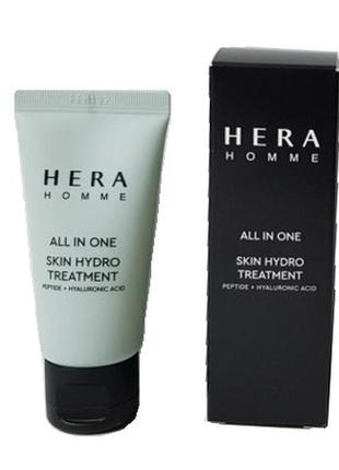 Эссенция увлажняющая все-в-одном для мужчин hera homme all in one skin hydro treatment, 30 мл1 фото