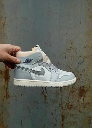 Кросівки nike air jordan 1 high zoom air cmft london9 фото