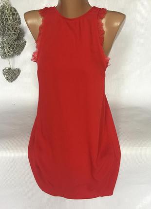 Шикарное красное платье h&m2 фото