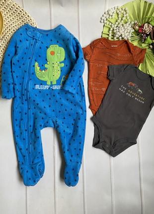 Чоловічок флісовий бодік