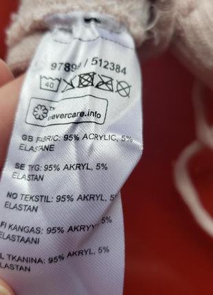 Kappahl швеция варежки рукавички новорожденной девочке 0-3-6м 50-56-62-68см новые5 фото
