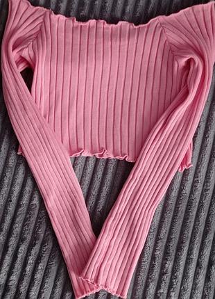 Топ розовый