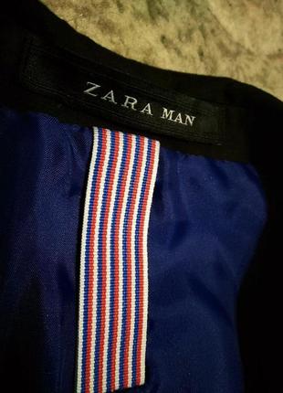 Приталенный пиджак от zara man.3 фото