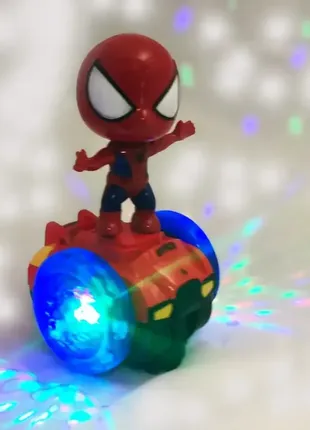 Детская игрушка машинка super spider car с диско-светом и музыкой 4