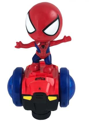 Детская игрушка машинка super spider car с диско-светом и музыкой