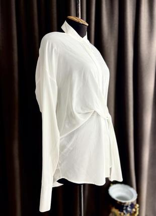 Женская рубашка с открытой спинкой6 фото