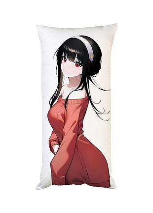 Подушка аниме йор семья шпиона двухсторонняя 30х50 см (pp0692)