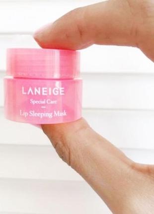 Нічна маска для губ laneige lip sleeping mask,