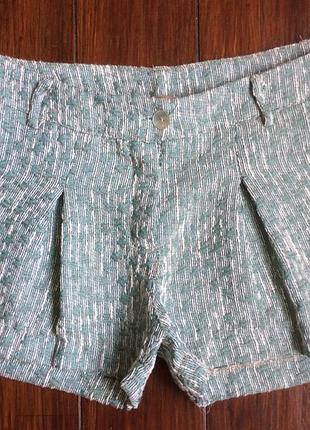Шикарные фактурные итальянские шорты от souvenir! p.-m