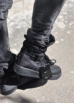 Чоловічі кросівки nike special fled air force 1 black / smb4 фото