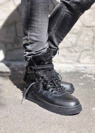 Чоловічі кросівки nike special fled air force 1 black / smb