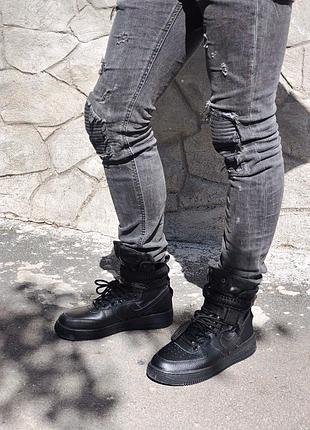 Чоловічі кросівки nike special fled air force 1 black / smb9 фото