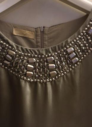 Сукня бронзового кольору imede&stefano cavaleri i pinco pallino перша лінія, італія xxs3 фото