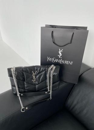 Сумка в стиле Saint Laurent Cassandra Sandalen 75mm Schwarz
