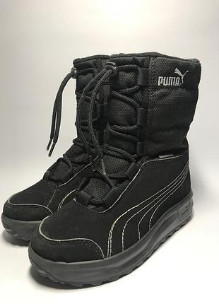Детские зимние термо сапоги сапожки ботинки puma