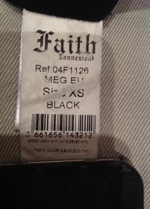 Маленькое чёрное платье на все случаи faith connexion, франция, xxs,  xs4 фото