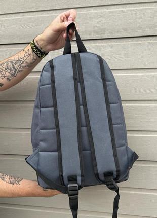 Рюкзак з лого nike, базовий сірий рюкзак2 фото
