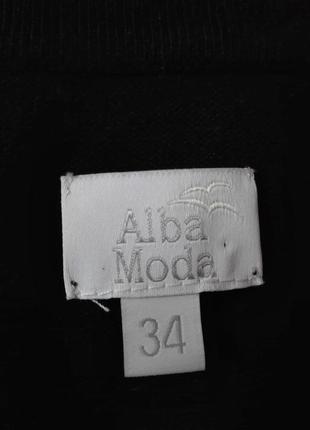 Платье alba moda черное с цветами4 фото