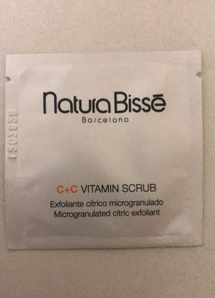 C+c vitamin scrub скраб natura bisse натура біссе. акція 1 +1=3
