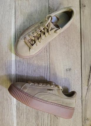 Женские кеды  puma suede platform sd