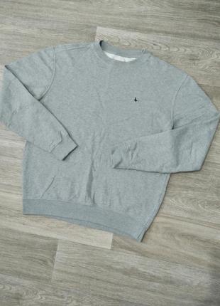 Мужской свитшот / jack wills / серая кофта / свитер / джемпер / чоловічий світшот / светр / сіра кофта /  реглан / худі /