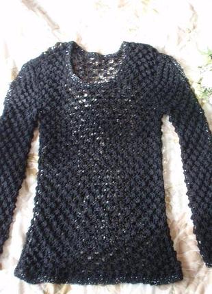 Дуже м'який светр-сітка п