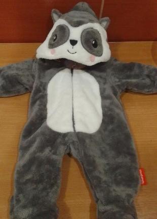 Теплый комбинезон-человечек