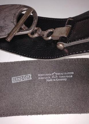 Вінтажний пояс ремінь bernd gotz4 фото